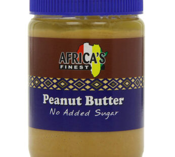 Africa's Finest Peanut Butter No Added Sugar 500g