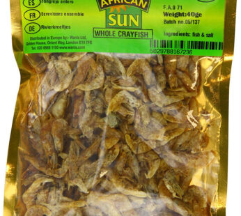 African Sun Whole Crayfish 40g