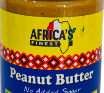 Africa's Finest Peanut Butter No Added Sugar 500g