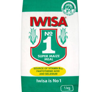 Iwisa Maize Meal Paper Bag 1kg