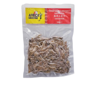 Africa’s Finest Dried Salted Anchovy Headless 100g